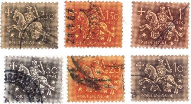 Francobolli da collezione Germania, Grecia, Portogallo &amp; Spagna - Foto 4