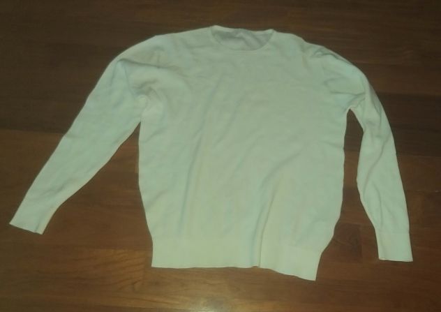 Lotto vestiti uomo taglia L 1 camicia maniche corta a fantasia 1 t shirt kappa a - Foto 4