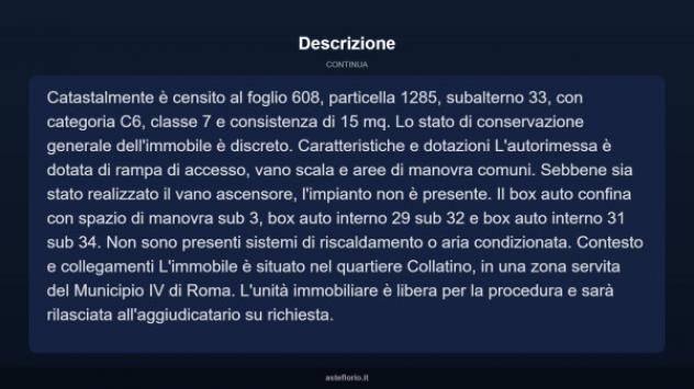 Immobile in asta di 14 m² in vendita a Roma - Foto 4