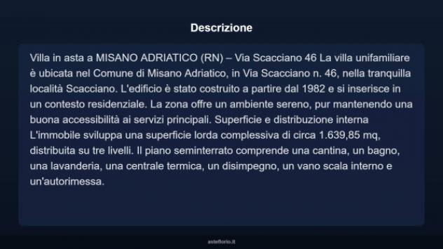 Immobile in asta di 1639 m² con più di 5 locali e box auto in vendita a Misano Adriatico - Foto 4