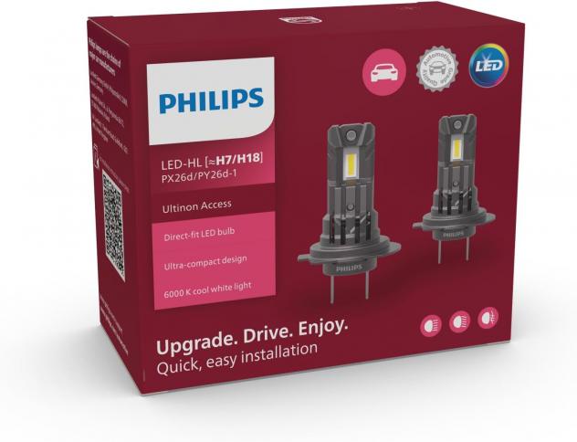 Philips H7 Ultinon Access LED lampadina fari auto