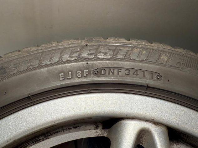 Treno ruote invernali Smart Fortwo 450 – Bridgestone Blizzak + cerchi originali - Foto 10