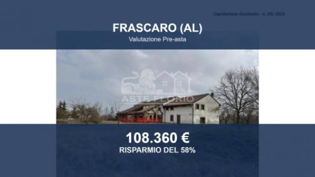 Immobile in asta di 459 m² con più di 5 locali in vendita a Frascaro
