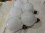 LAMPADE A ( GLOBO OPALE BIANCO )