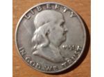 MONETA   ARGENTO      HALF DOLLAR      STATI UNITI      1951     FRANKLIN