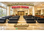 STOCK DI 25 DIVANI IGNIFUGHI