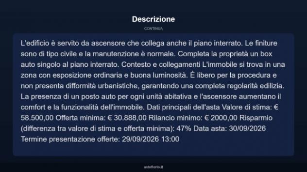 Immobile in asta di 53 m², box auto in vendita a Viterbo - Foto 10