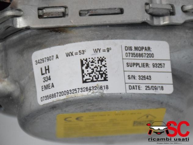 Cintura Di Sicurezza Posteriore Fiat 500x 735686720 - Foto 2