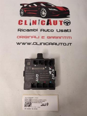 CENTRALINA PORTA SX GUIDA MERCEDES Classe E Berlina W212 A2128202685 (09)