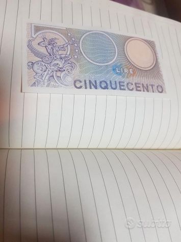 500 LIRE DI CARTA