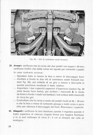 Manuale di uso e manutenzione per trattore Fiat 60 C e 60 CI - Foto 2