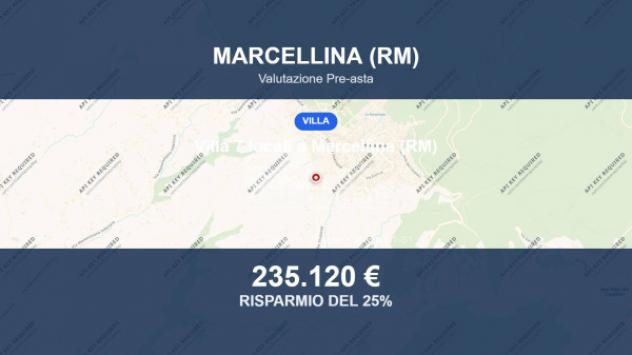 Immobile in asta di 115 m², box auto in vendita a Marcellina
