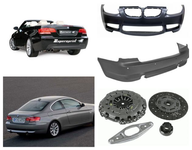 Bmw Serie 3 Coupe Cabrio E92 E93 cofano fanale paraurti M3 frizione cerchi