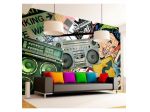 Fotomurale Adesivo Con La Radio Arredalacasa