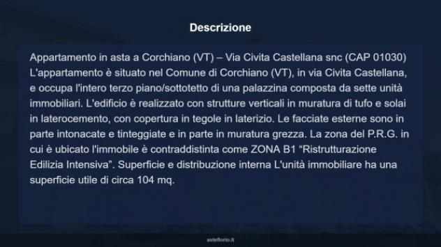 Immobile in asta di 104 m² in vendita a Corchiano - Foto 10