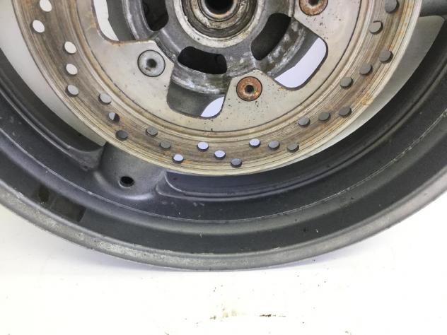 SUZUKI SV 650 CERCHIO RUOTA POSTERIORE 17 X 4.50 - NO DISCO 2001 2002 AV133 - Foto 2