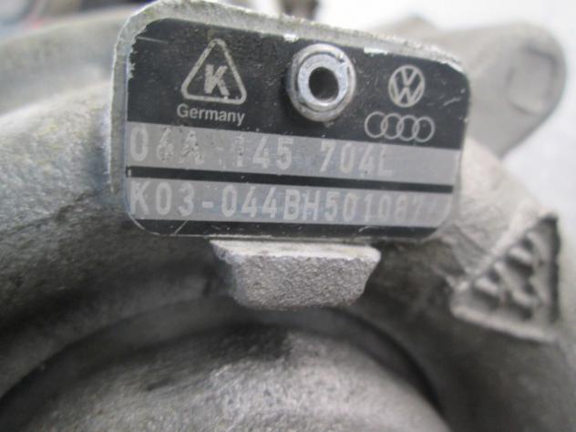 06A145704L TURBINA VOLKSWAGEN NEW BEETLE 1.8 B 110KW 5M 3P (2000) RICAMBIO USATO K03044BH5010876 - Foto 4