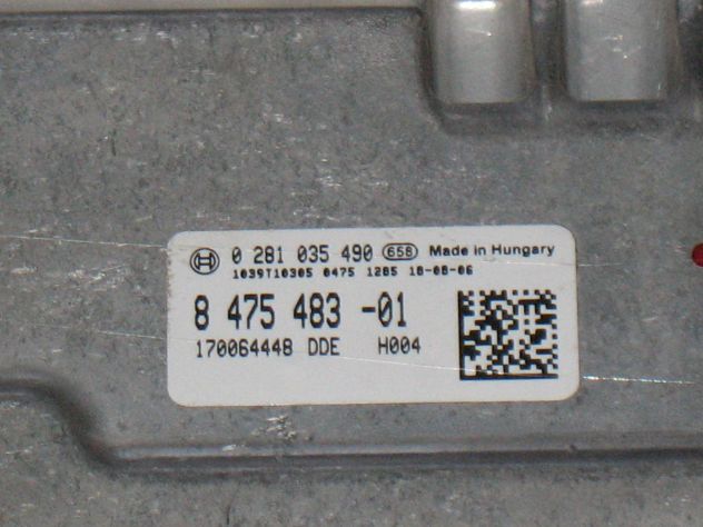 0281035490 ECU CENTRALINA BMW X3 0281035490 8 475 483-01 847548301 - Foto 2