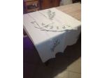 Tovaglia ricamata vintage cm. 212 X 157