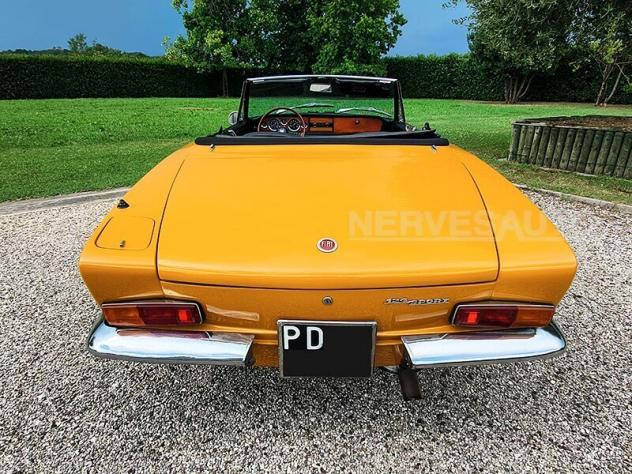 Fiat 124 Spider 1400 1968 CRS ASI GIALLO POSITANO TARGHE NERE - Foto 4