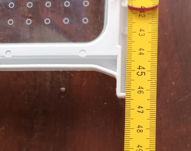 Ripiano vetro frigorifero Hotpoint Ariston Indesit Whirlpool ricambio originale - Foto 4
