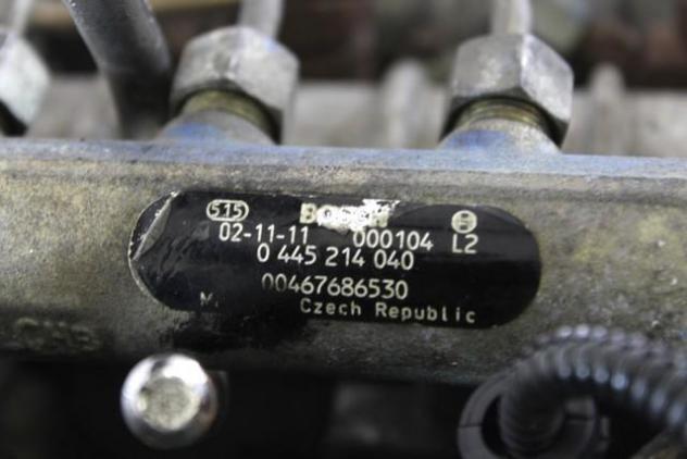 192A5000 MOTORE ALFA ROMEO 147 1.9 D 103KW 6M 3P (2003) RICAMBIO USATO CON POMPA INIEZIONE E SERIE INIETTORI 46822135 46414948 0445214040 46768653 - Foto 10