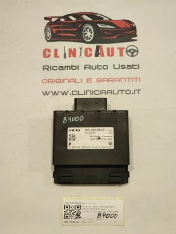 CENTRALINA STABILIZZATORE DI TENSIONE AUDI A3 Sportback (8V4) 8K0959663B CLH diesel 1598 (1216)