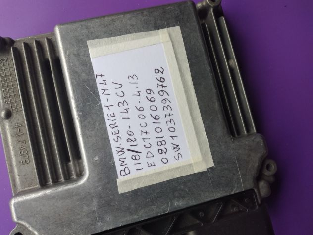 Centralina Motore Iniezione ECU BOSCH 0281016069 BMW Serie 3 E90/E91 DDE8506375- - Foto 5