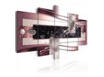 Quadro Raffinato Rossastro Cm.100x50 E 200x100 ARREDALACASA