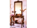 Consolle con cornice 1 cassetto 1 ripiano stile arte povera