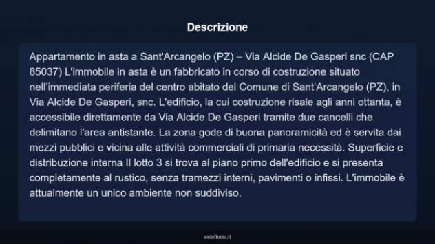 Immobile in asta di 70 m² in vendita a Sant'Arcangelo - Foto 3
