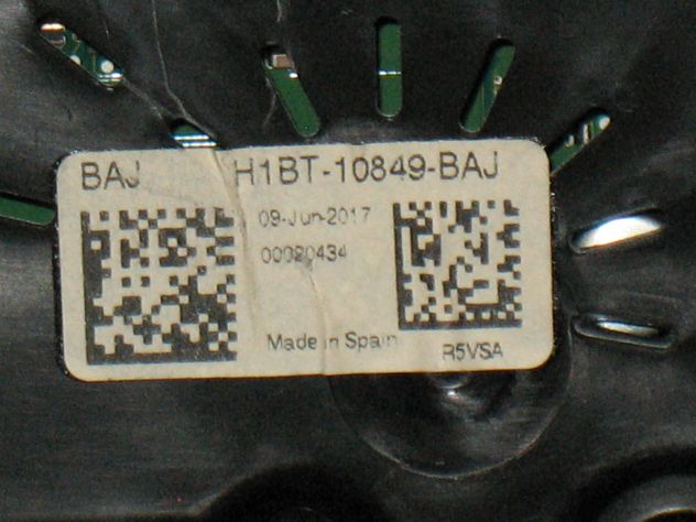 0261S18678 KIT ECU FORD FIESTA 1.1 ME17.0.3 DE817025 HU5T15604ECH H1BT3F944AE - Foto 7