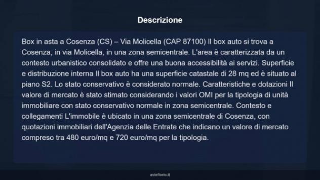 Immobile in asta di 28 m² in vendita a Cosenza - Foto 10