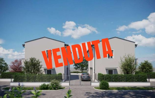 VA00249 - CARPI FRAZIONE "CORTILE" BIFAMILIARE NEL VERDE IN A4 !!!