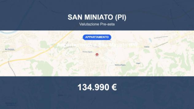 Immobile in asta di 138 m², box auto in vendita a San Miniato