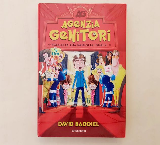 Agenzia genitori.Scegli la tua famiglia ideale David Baddiel 1°Ed.Mondadori,2016