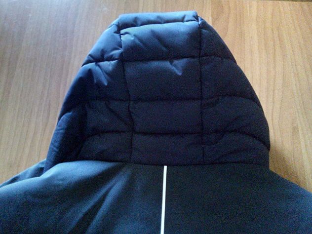 Giacca a vento blu scuro uomo -Taglia XL-Giubbotto invernale - Foto 10