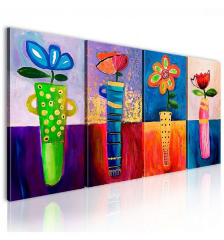 Quadro Artigianale ARREDALACASA N. 52 Cm. 120x60 Dipinto A Mano