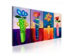 Quadro Artigianale ARREDALACASA N. 52 Cm. 120x60 Dipinto A Mano