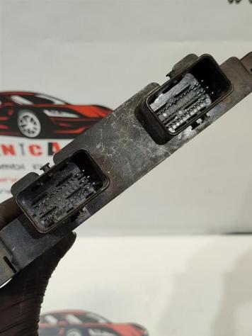CENTRALINA MOTORE PEUGEOT 206 1° Serie 9640899880 DW8 diesel 1868 (9803) - Foto 4
