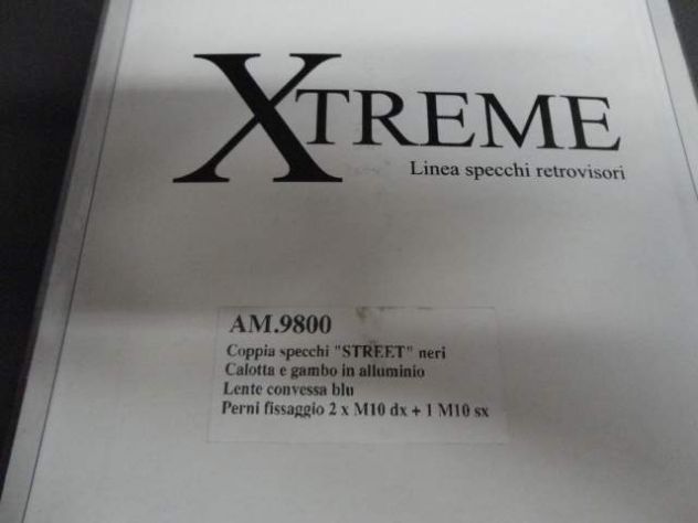 AMAS SPECCHI RETROVISORI MOTO AM9800 NUOVI - Foto 6
