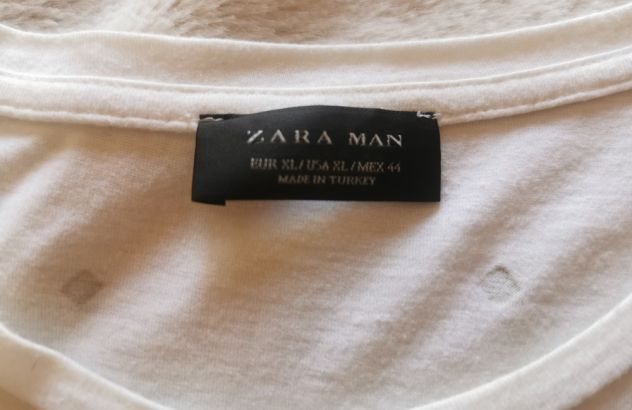 Maglia t-shirt uomo Zara Man - Foto 4