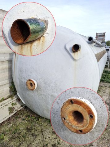 cisterna in vetroresina da 9000lt usata - Foto 4