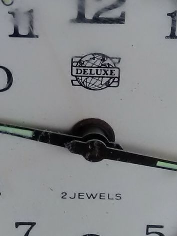 sveglia con movimento meccanico vintage marca JEWELS anni 50 - Foto 2