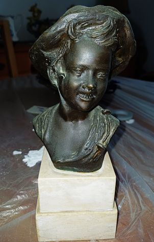 PICCOLE SCULTURE IN BRONZO VARIE - Foto 2