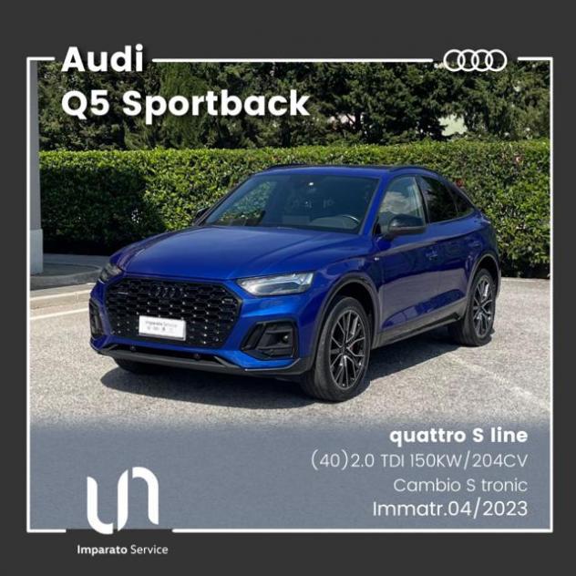 AUDI Q5 Sportback (40) 2.0 TDI S tronic S line quattro rif. 24079428