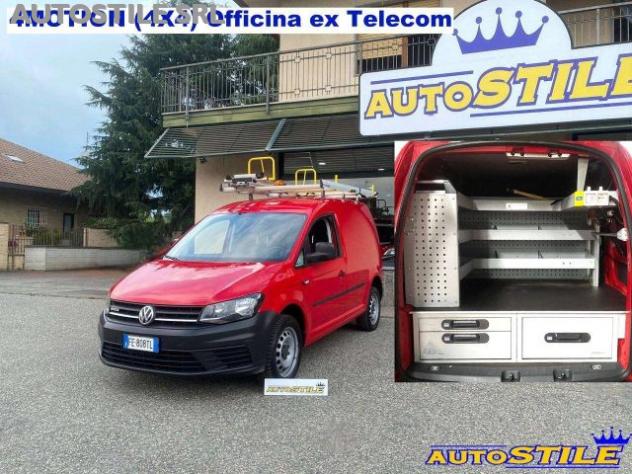 VOLKSWAGEN Caddy 2.0 TDI 122CV 4Motion 4X4 OFFICINA EX TELECOM attr rif. 23965184