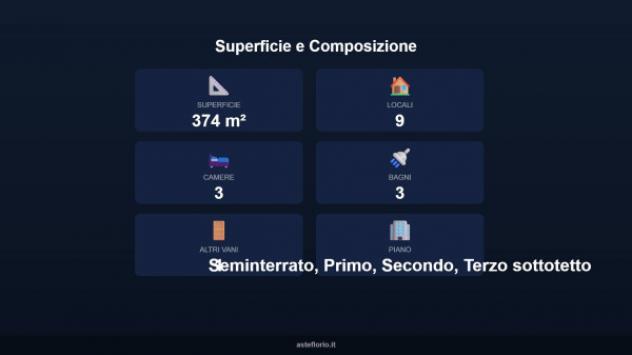 Immobile in asta di 374 m², box auto in vendita a Notaresco - Foto 16