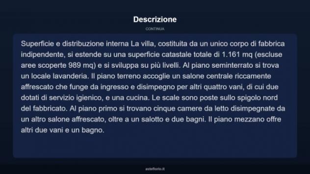 Immobile in asta di 1161 m² con più di 5 locali in vendita a Vecchiano - Foto 4