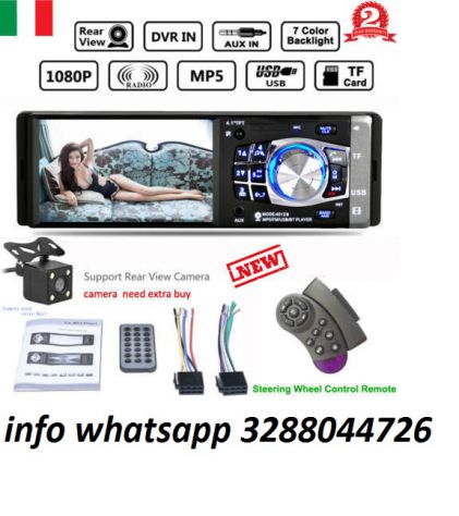 Autoradio bluetooth auto lettore mp5 mp3